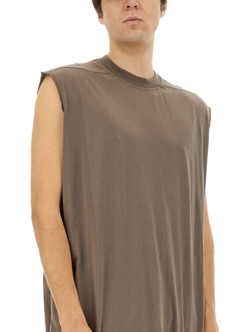 Drkshdw By Rick Owens Oversized Cotton T-Shirt With Relaxed Fit