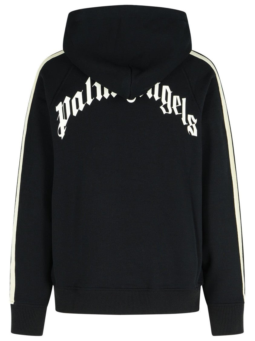 Palm Angels Logo Hoodie – Black