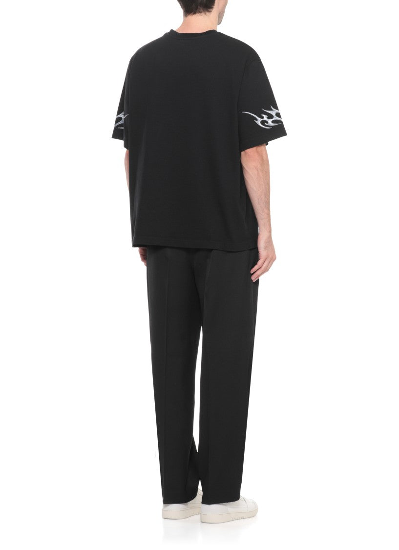 Casablanca Graphic Print Cotton T-Shirt