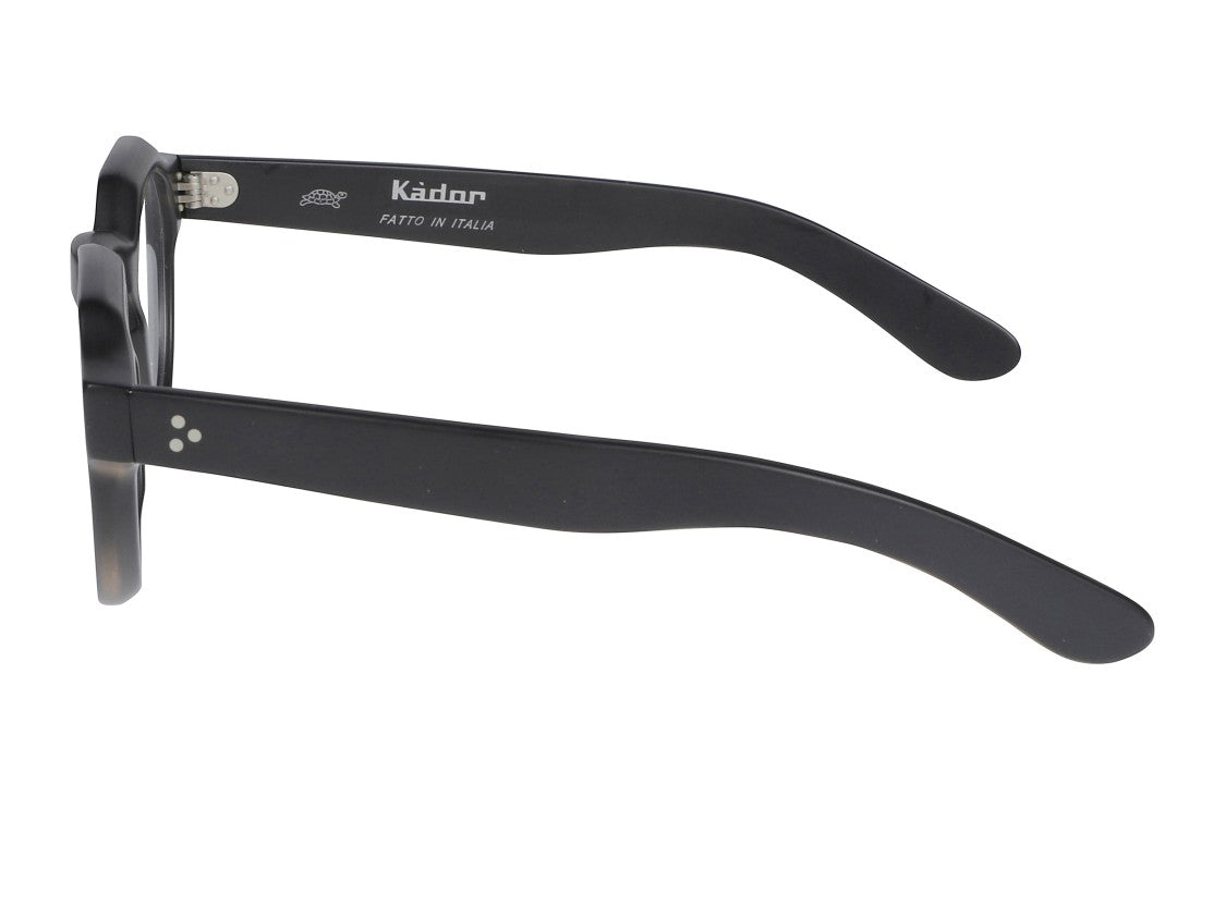 Kador Spike Angular Bold Round Eyeglasses