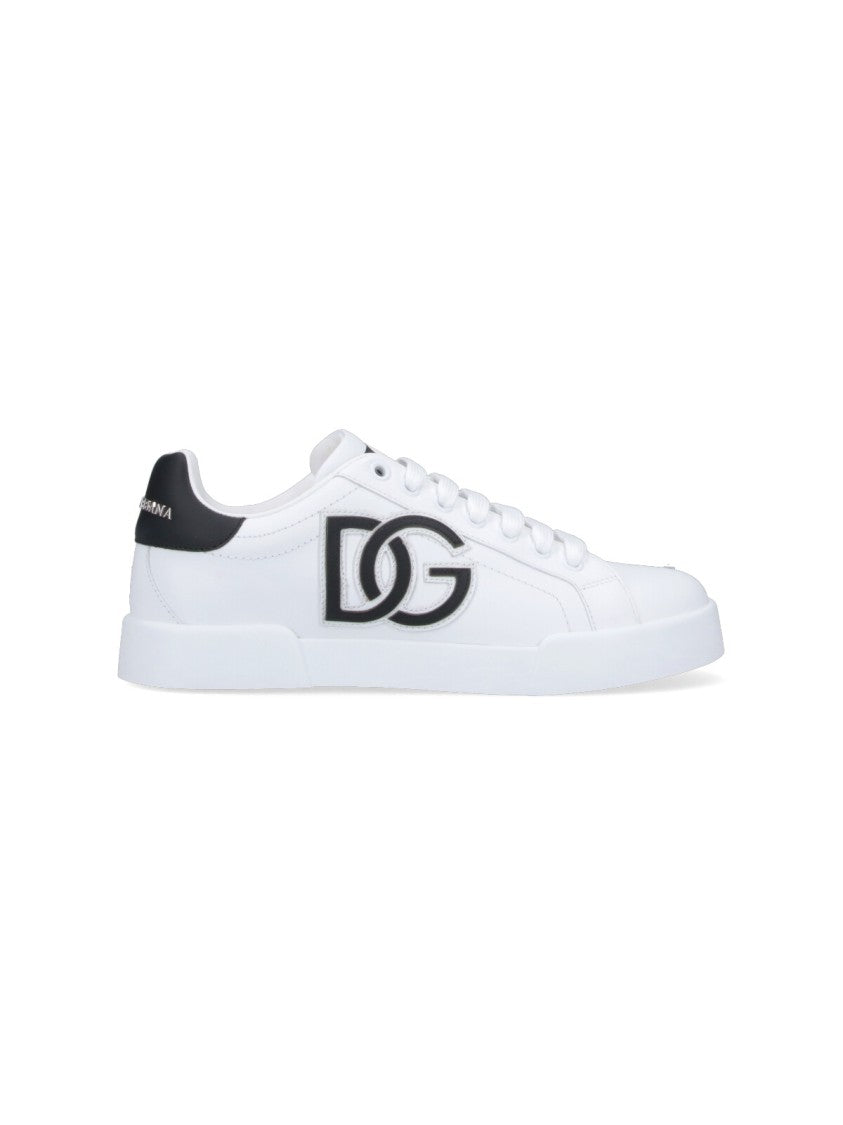 Dolce & Gabbana "Portofino" Sneakers – White