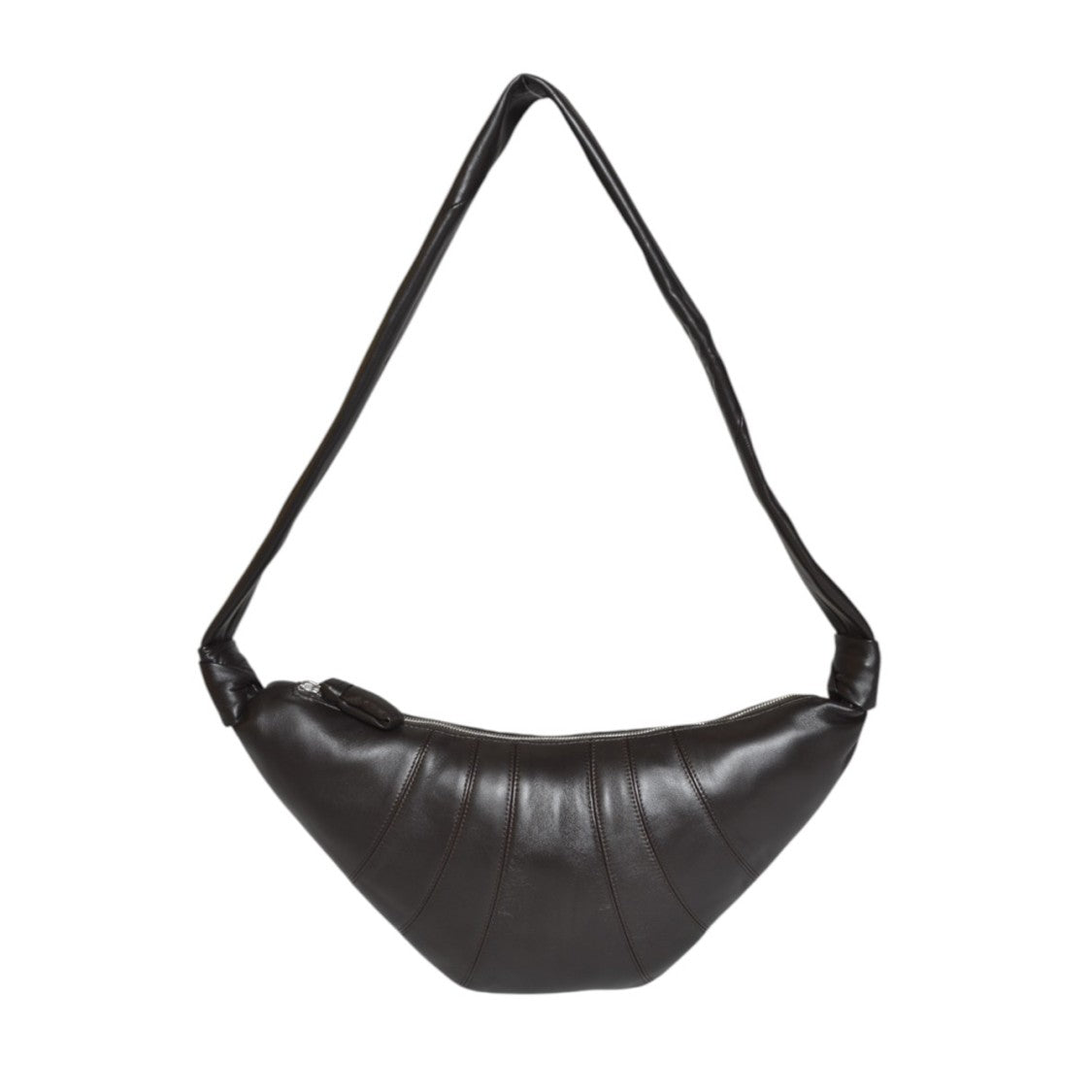 Lemaire Crescent-Shaped Smooth Leather Shoulder Bag