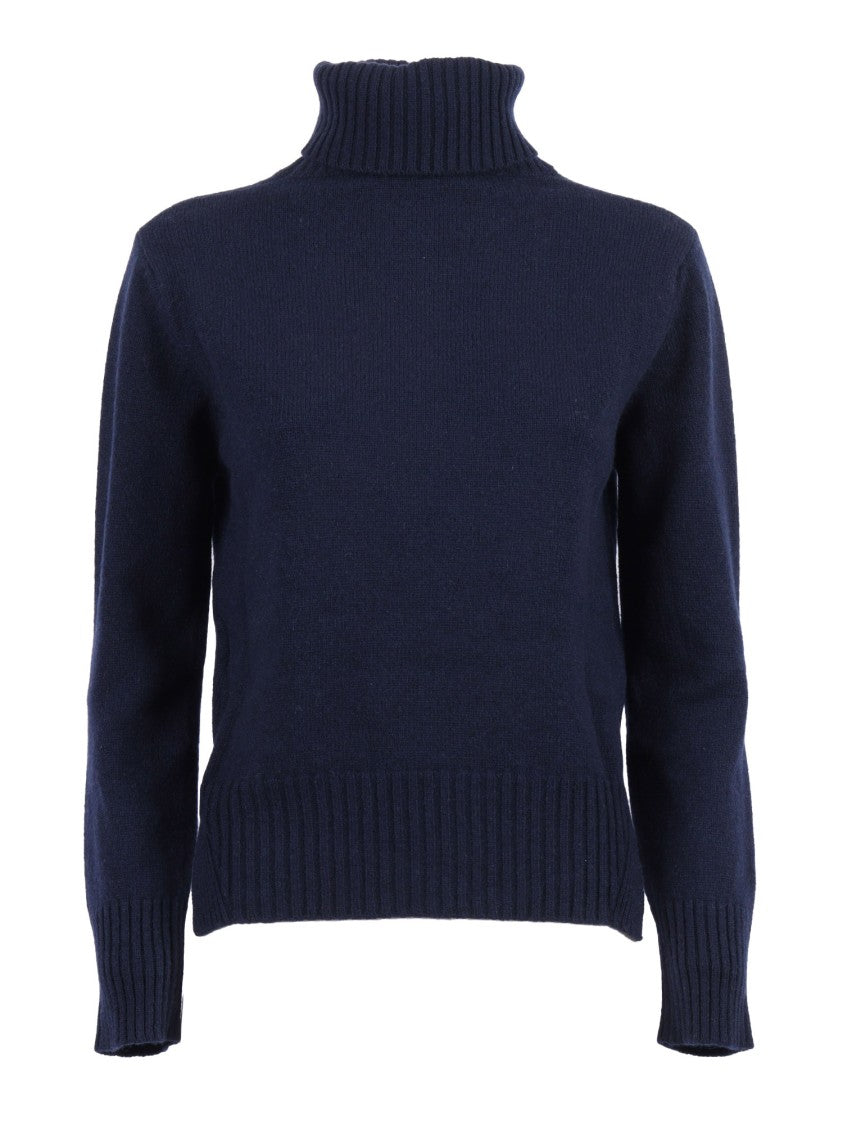 Kangra Cashmere Regular Fit Turtleneck With Dropped Hem