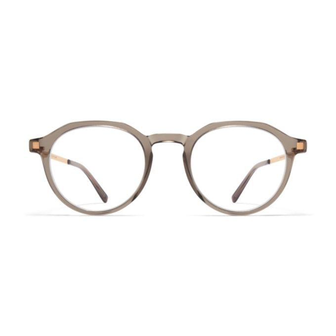 Mykita Taupe Saga Acetate Round Sunglasses
