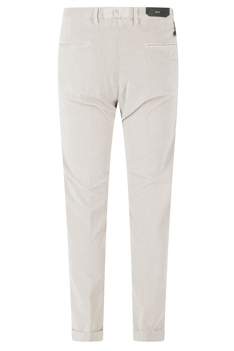 Briglia Sand 1000R Tencel Velvet Straight-Leg Pants