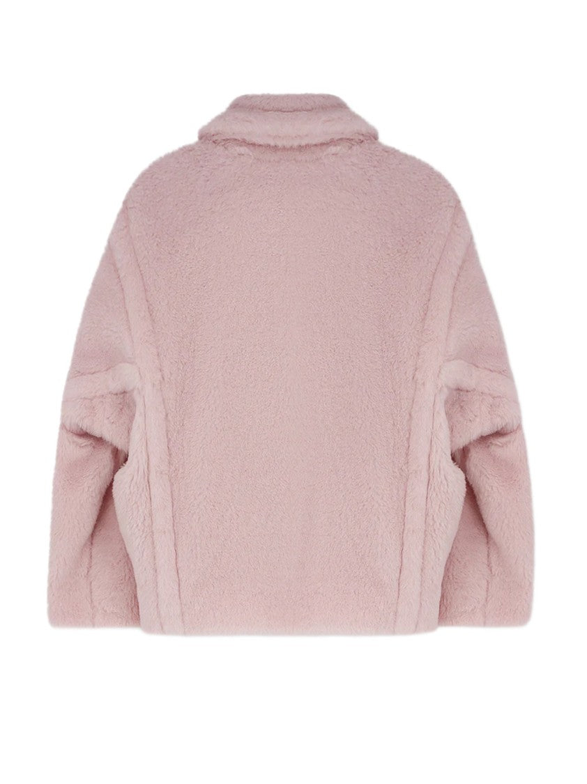 Max Mara Cropped Plush Coat