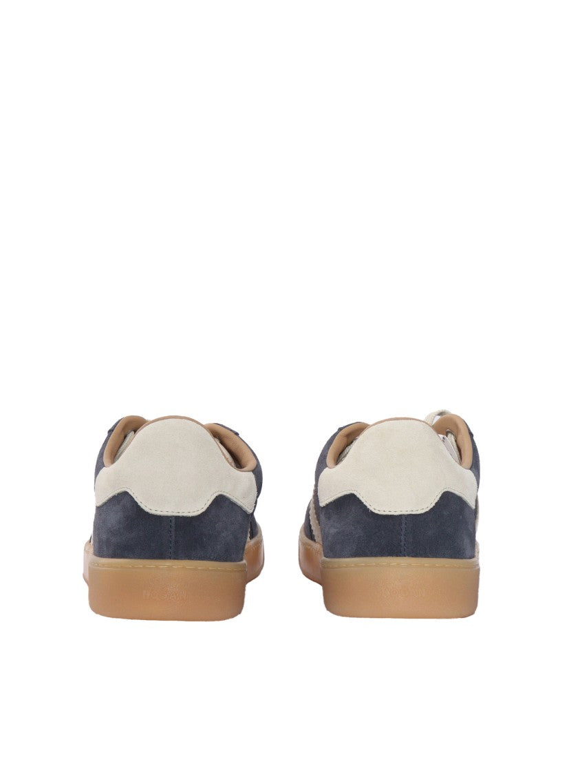 Hogan Navy Suede Cool Low-Top Sneakers