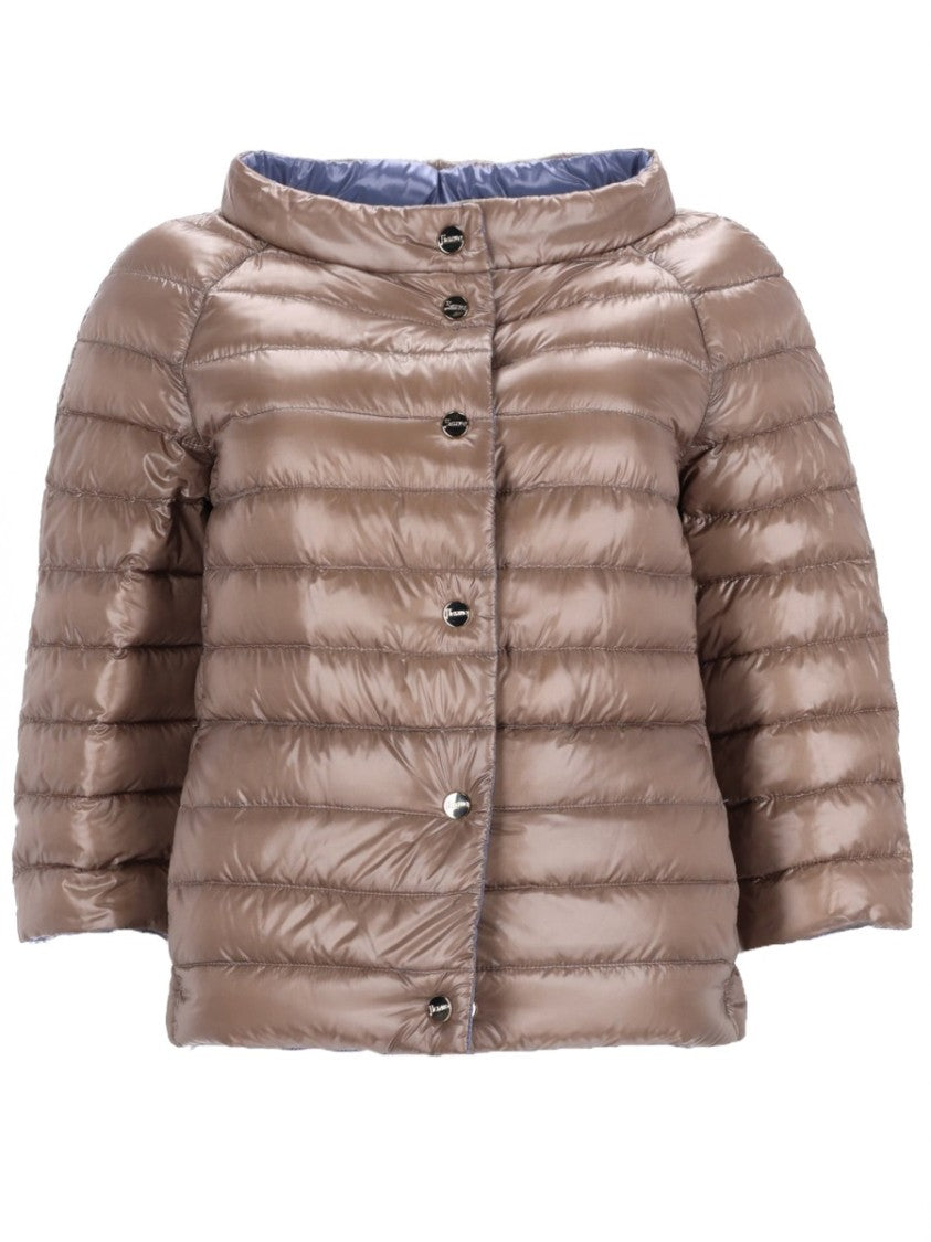 Herno Reversible Boxy Horizontal Quilted Coat