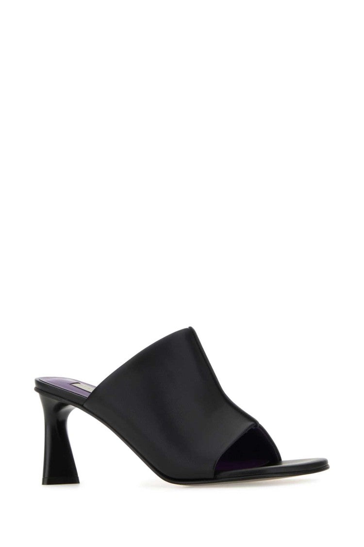 Stella Mccartney Black Alter Mat Elsa Mules