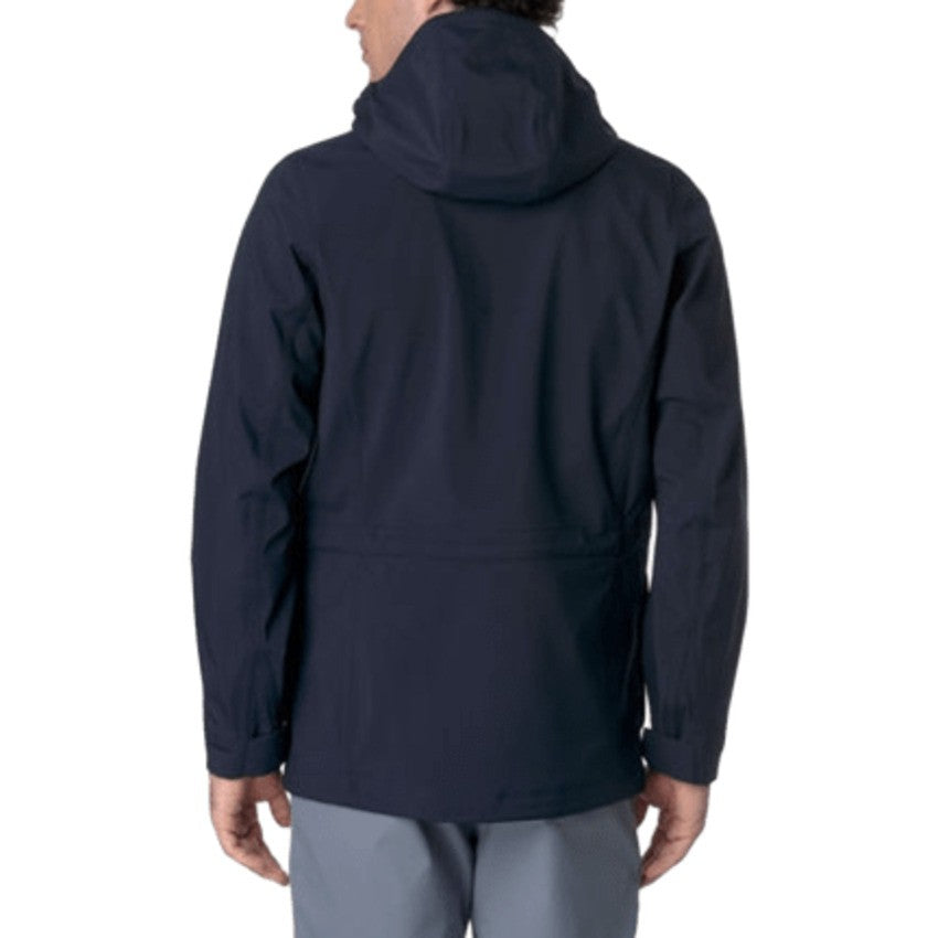 K-Way Medium-Length Jacket With Three-Layer Texture