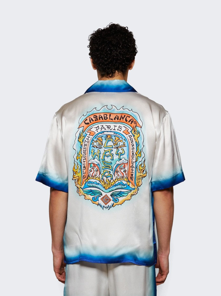 Casablanca Casa Skate Way Shirt White