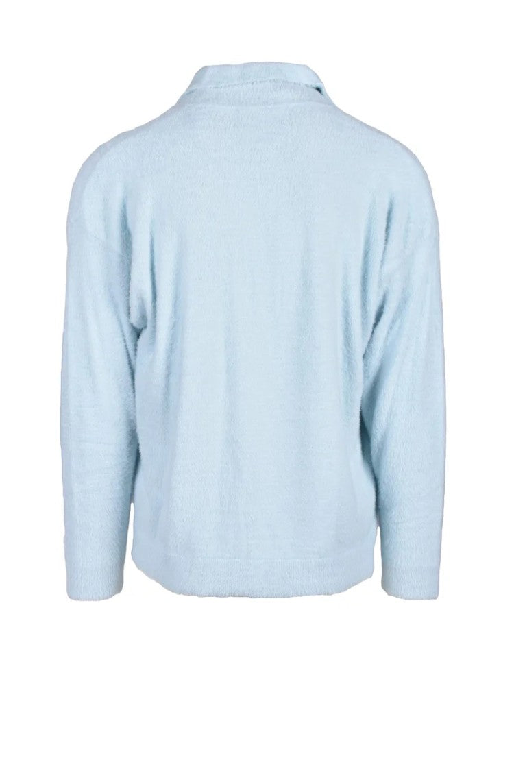 Bonsai Polyamide Cardigan - Light Blue