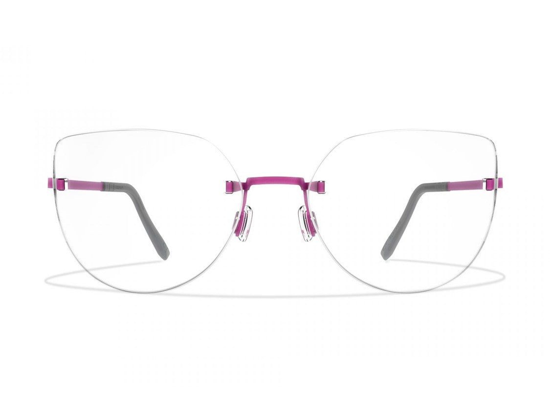 Blackfin Magenta Bf941 Titanium Rimless Sunglasses
