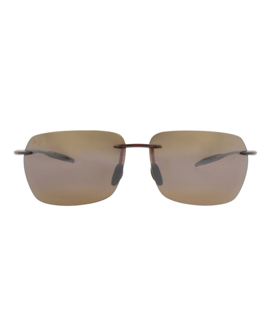 Maui Jim Square-Frame Injection Sunglasses