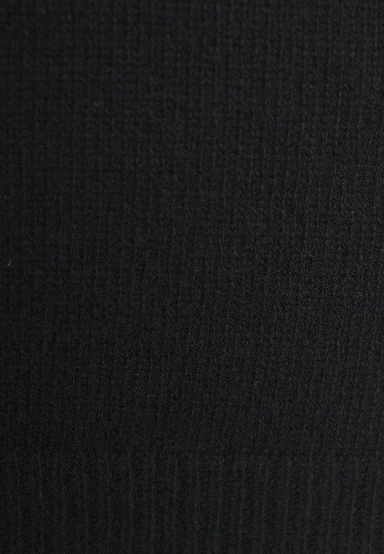 Jucca Cashmere Crew Neck Sweater With Ribbed Details