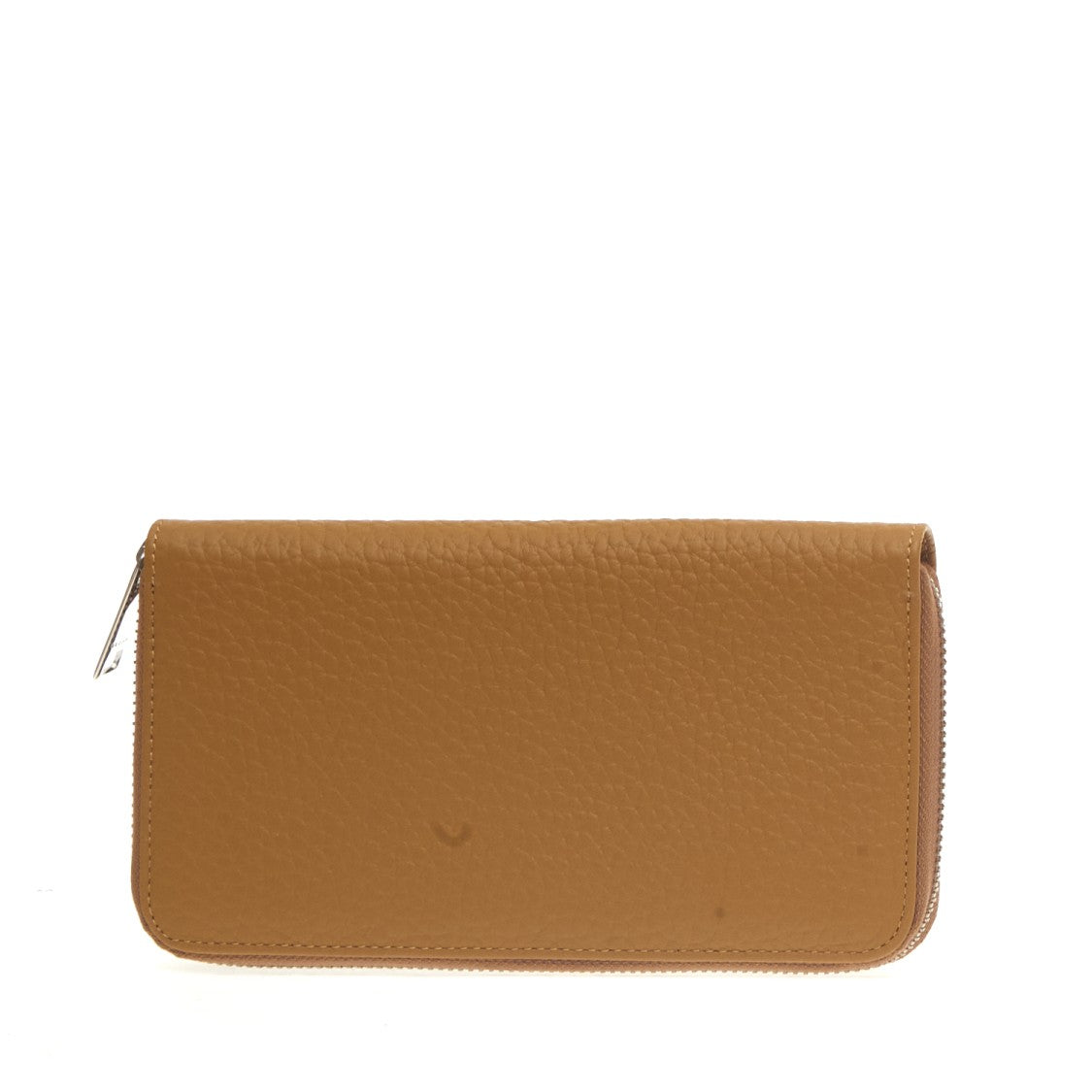 Orciani Mustard Full Zip Wallet