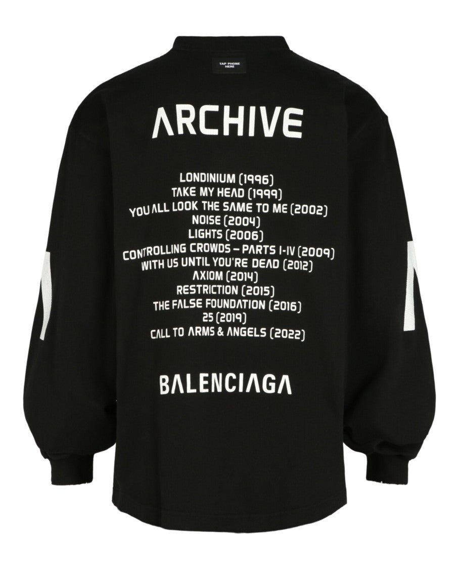 Balenciaga Archive Music Collection Medium-Fit Long-Sleeve Shirt