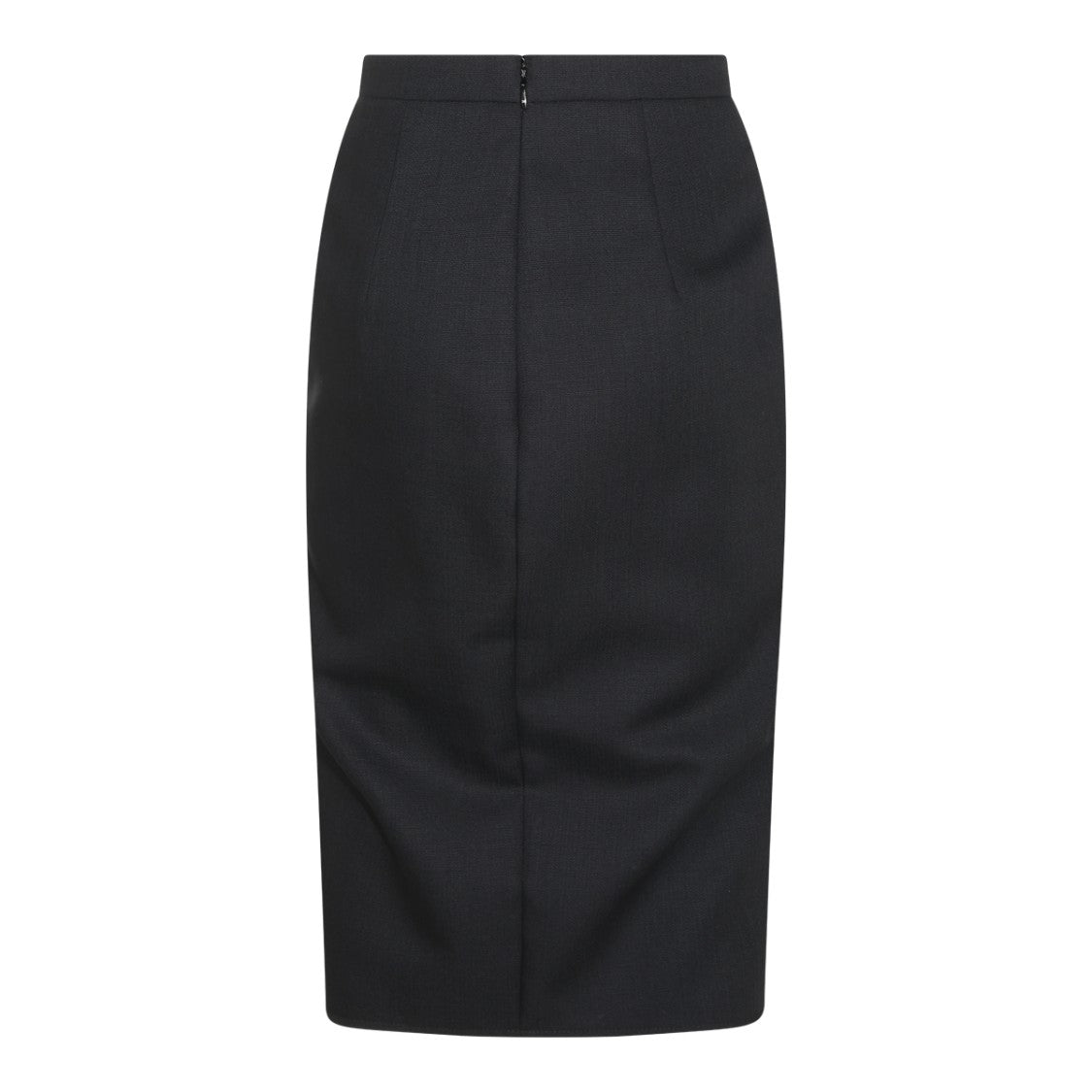 Elisabetta Franchi Tailored High-Waist Slit Midi Skirt