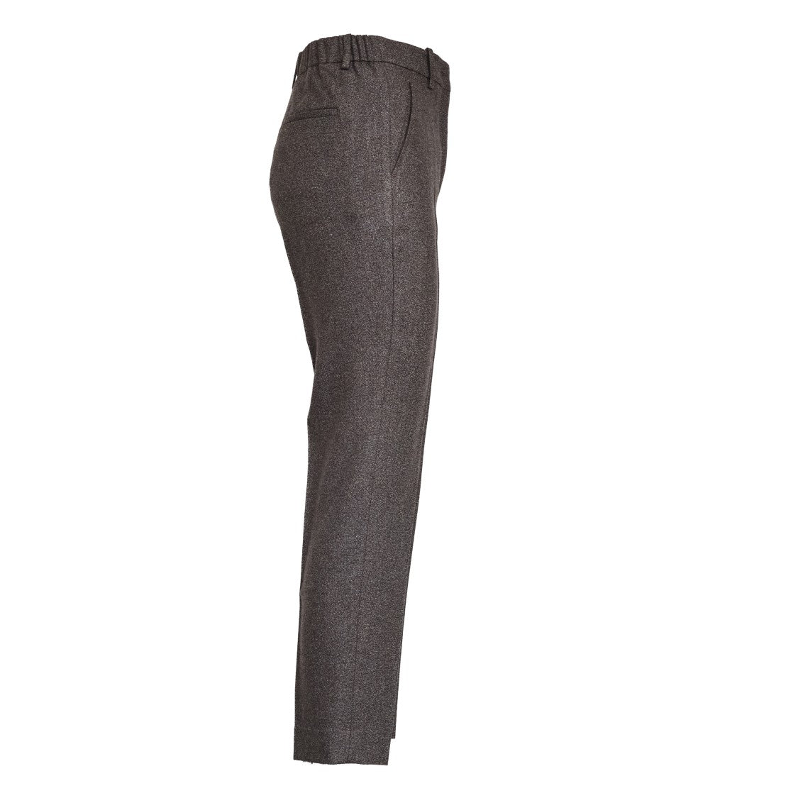 Incotex Straight-Leg Pants With Partially Elasticized Waistband
