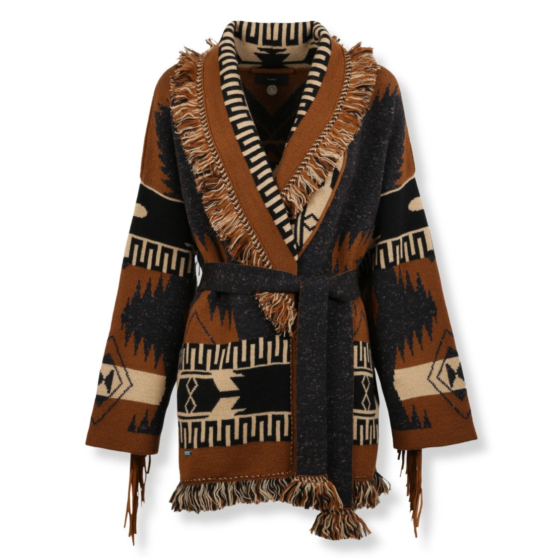 Alanui Intricate Knit Dreamscape Cardigan