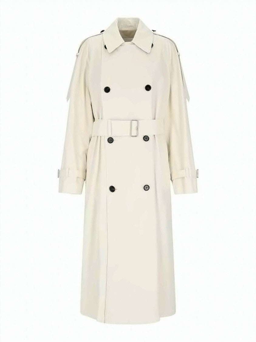 Burberry Classic Double-Breasted Trench Coat With Structured Collar