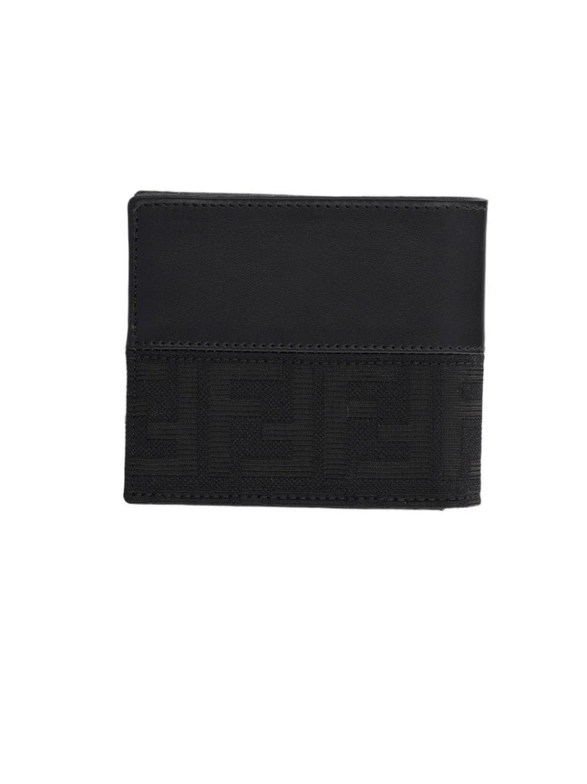 Fendi Black Smooth Calfskin Bifold Wallet