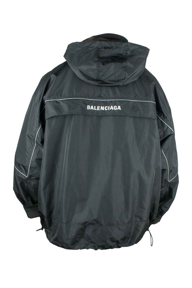 Balenciaga Waterproof Polyester Jacket With High Zip Collar