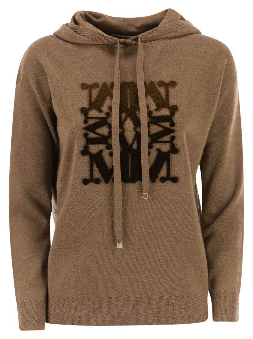 Max Mara Taddeo Sweatshirt In Wool Yarn