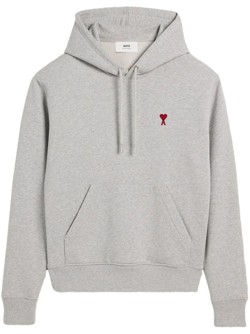 Ami Hoodie With Embroidered Heart Logo