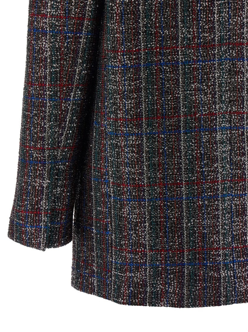 Missoni Sequin Tartan Blazer