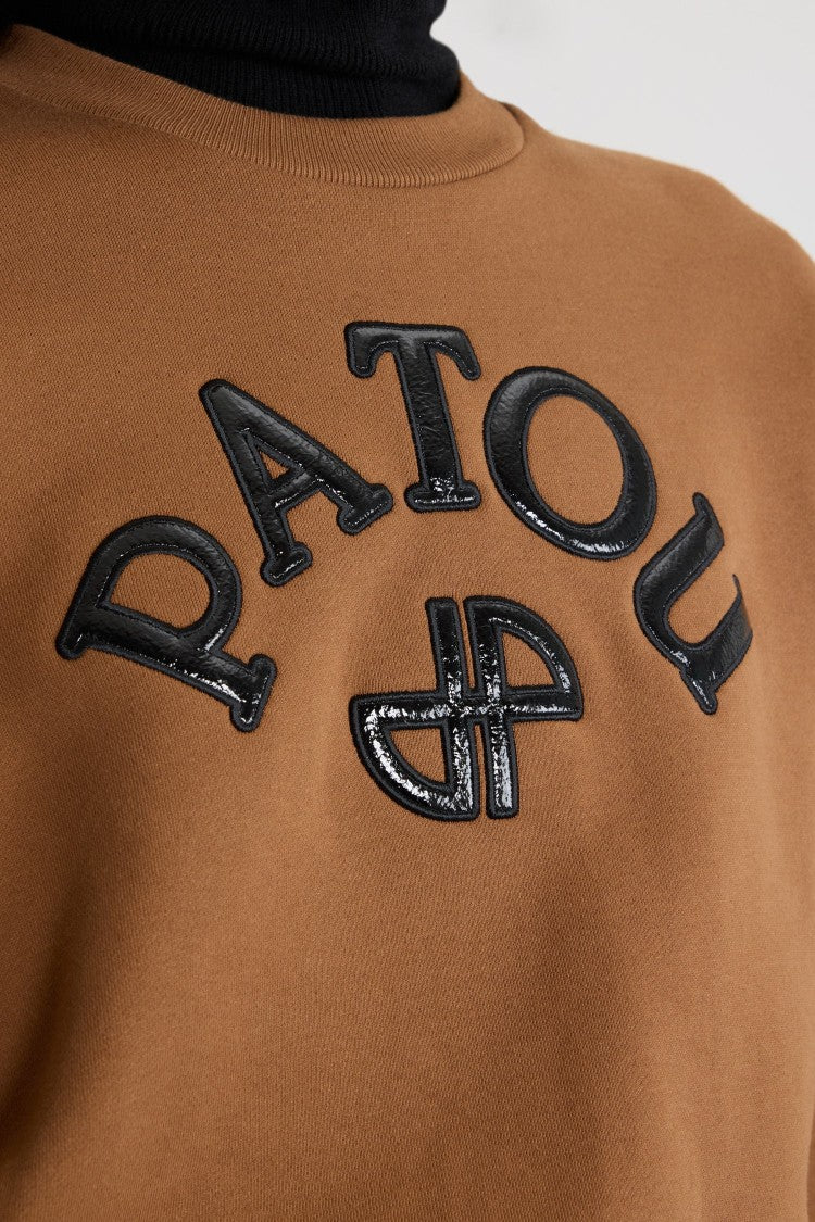 Patou Organic Cotton Fleece Sweatshirt