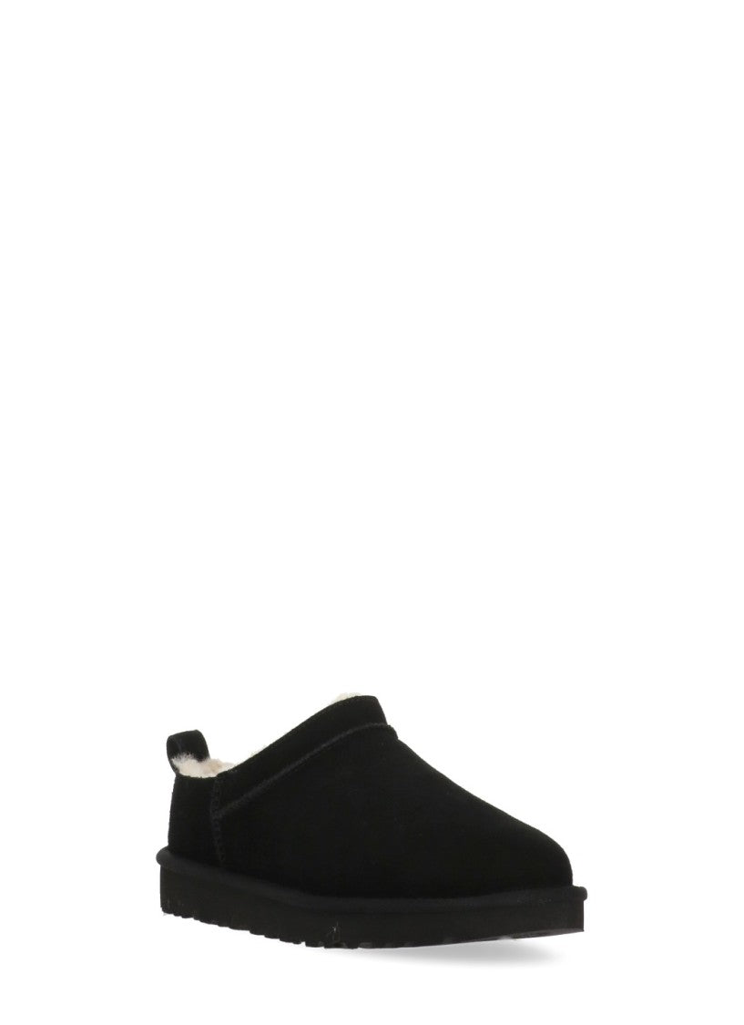 Ugg Black Classic Micro Shearling Loafers