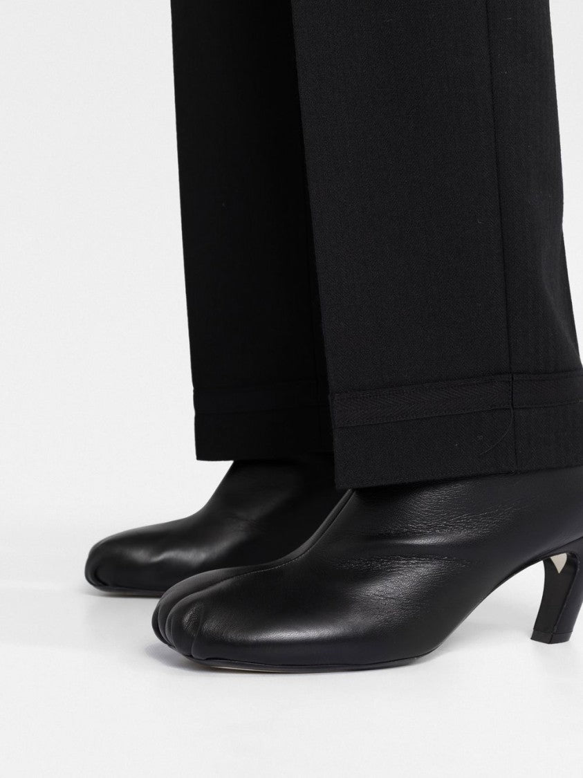 Maison Margiela Pleated Black Trousers