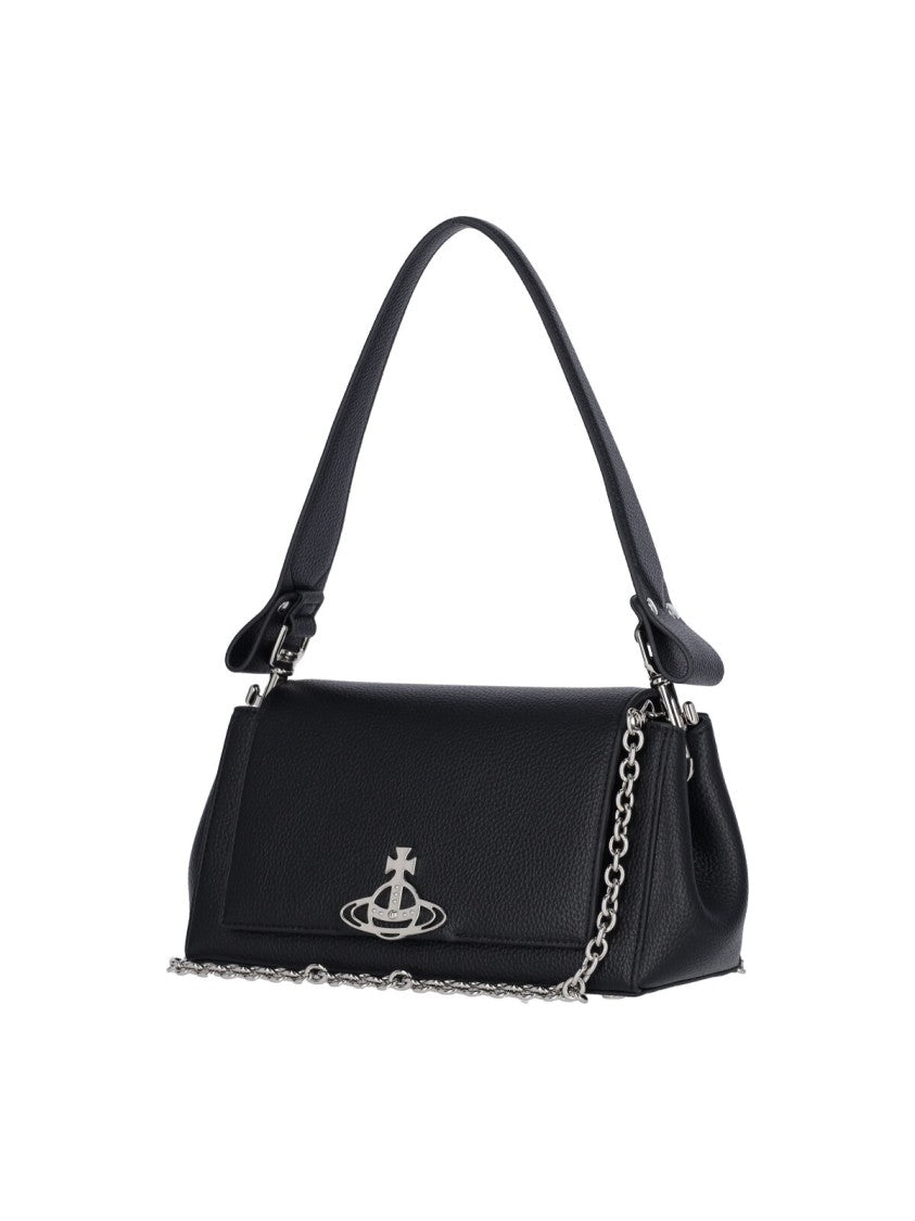 Vivienne Westwood "Hazel" Shoulder Bag – Black