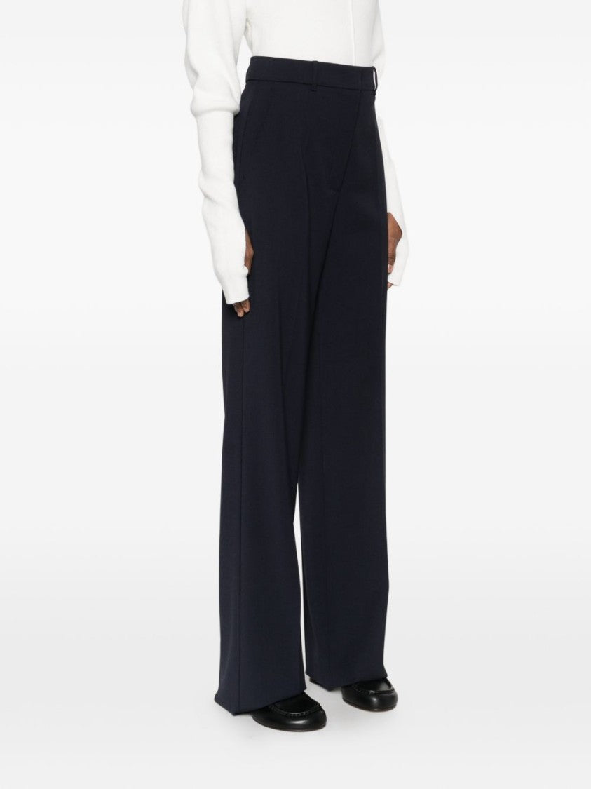 Max Mara High-Rise Straight Leg Trousers