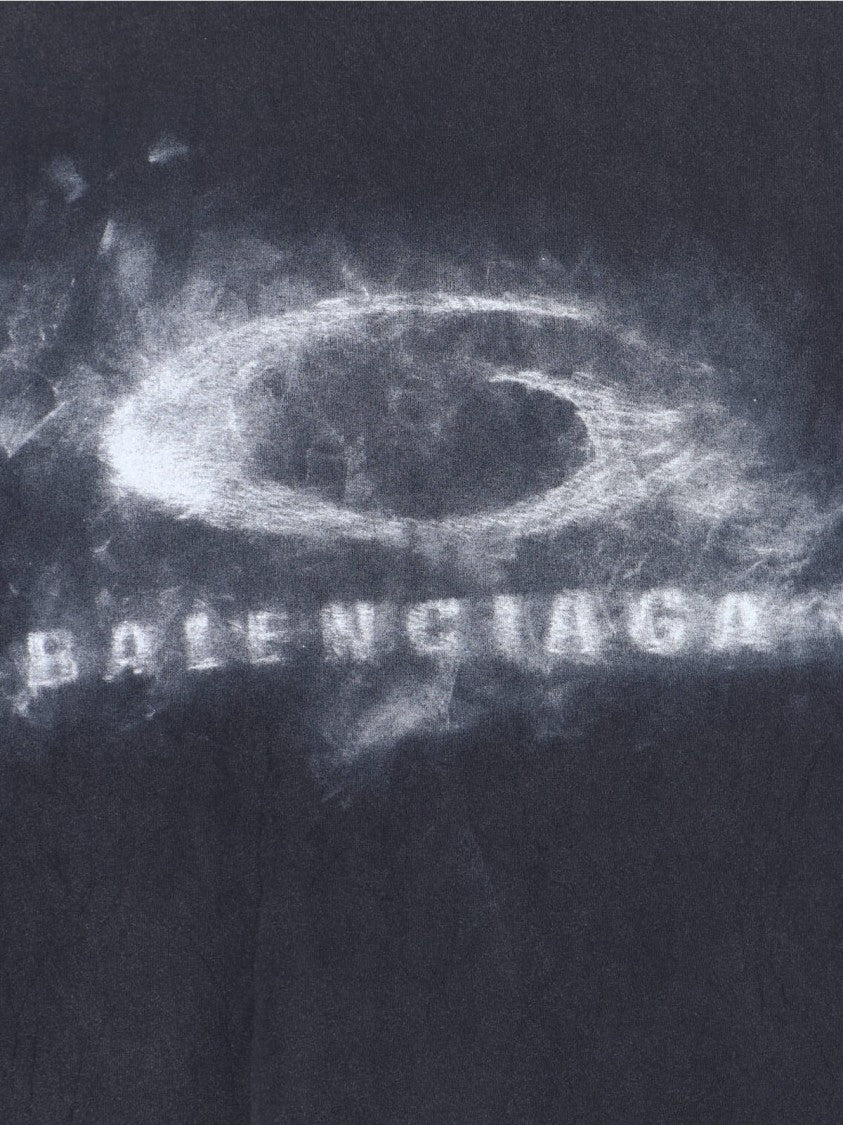 Balenciaga "Crayon Loop" T-Shirt – Black