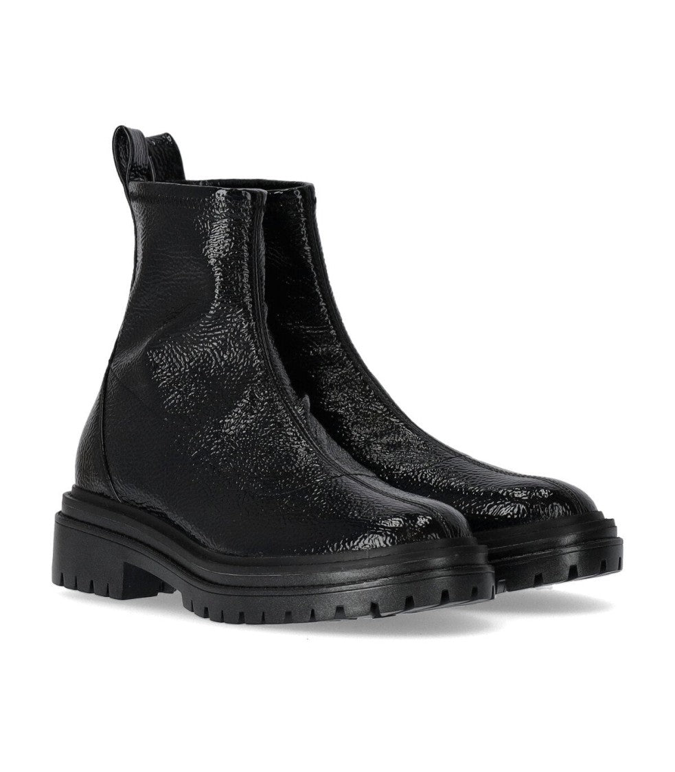 Michael Kors Comet Black Sock Ankle Boot