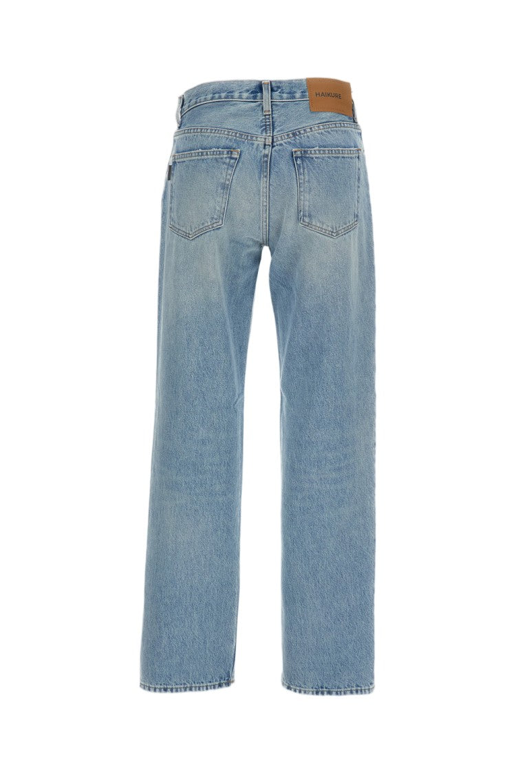 Haikure Light Blue Lisa Straight Leg Denim Jeans