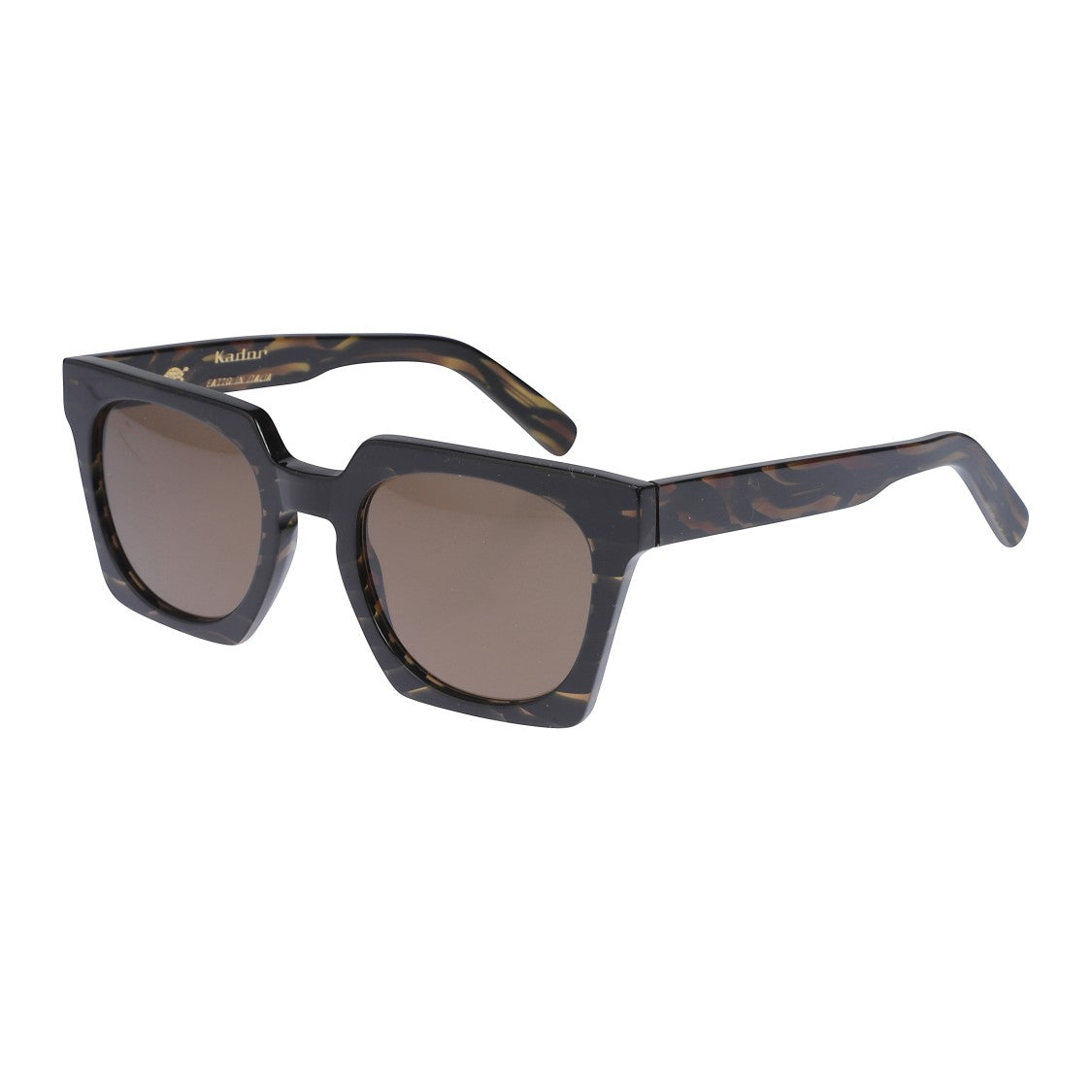 Kador Maya-S Tortoiseshell Pattern Square Frame Sunglasses