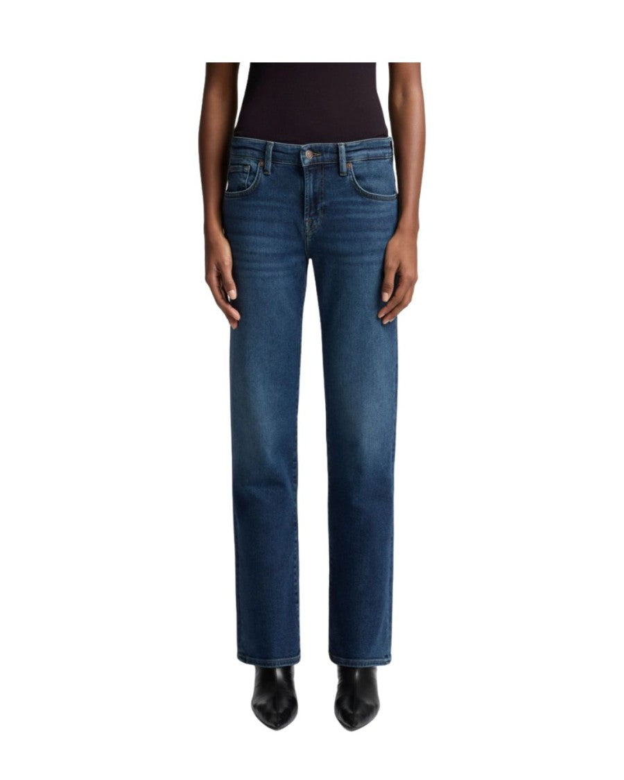 7 For All Mankind Calie Straight Cisco Luxe Vintage Jeans