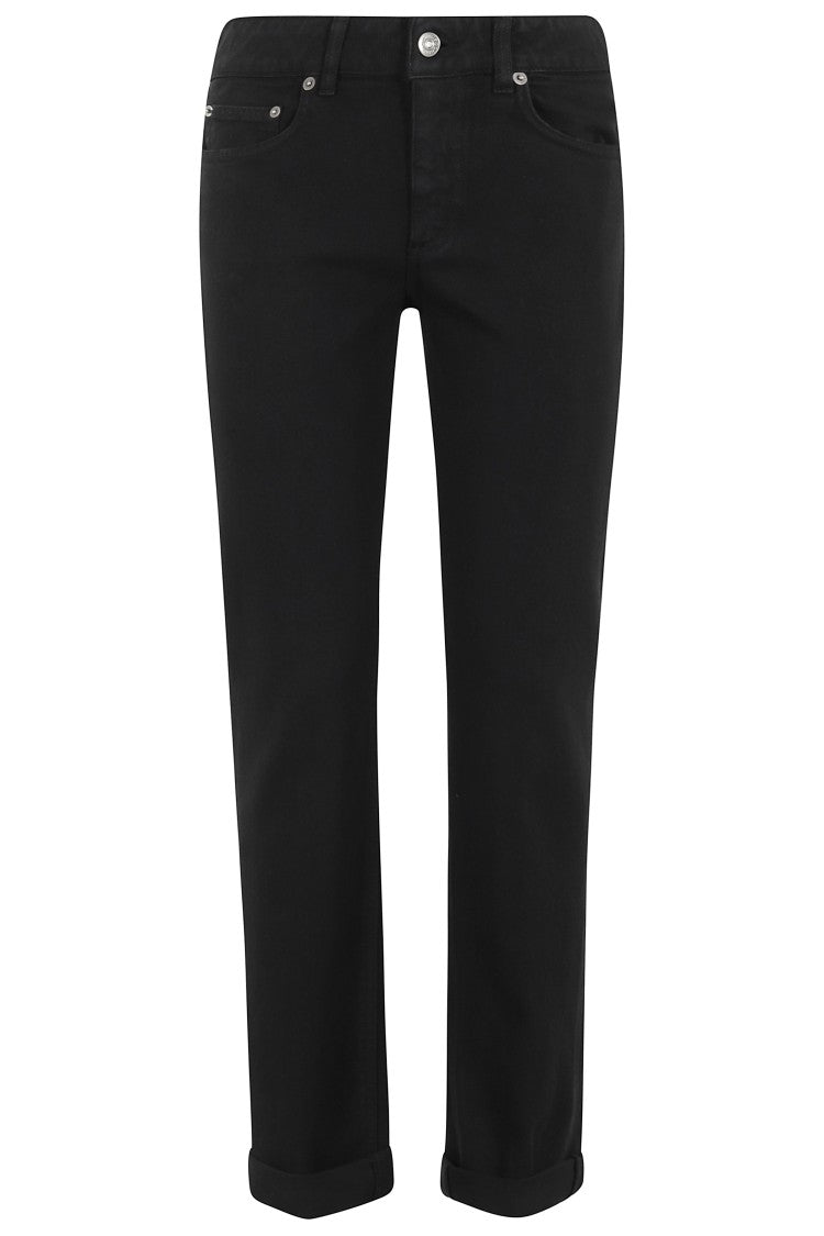 Dondup Straight-Leg Pants With Five-Pocket Design