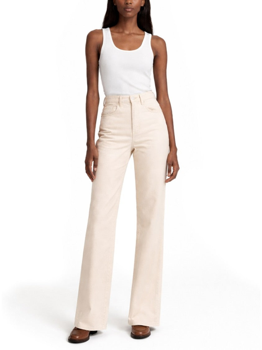 Isabel Marant Flare-Fit High-Waist Jeans With Minimalist Aesthetic