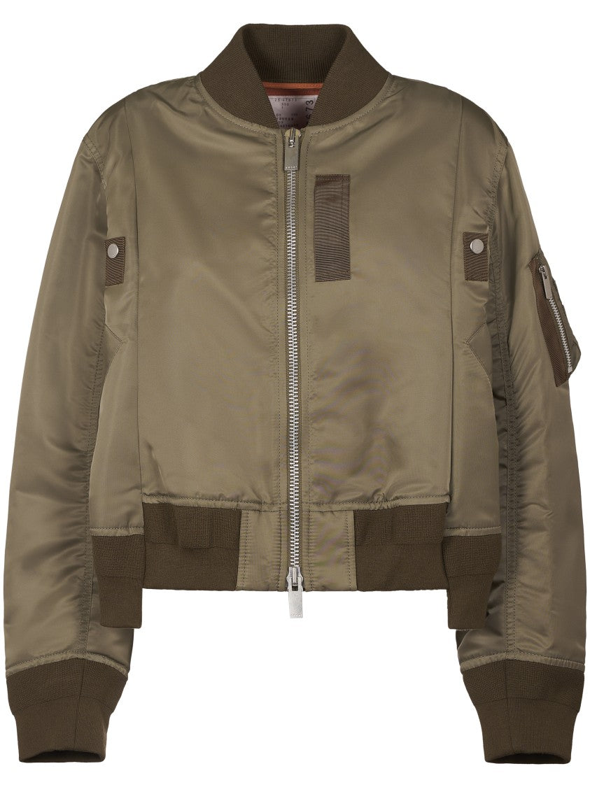 Sacai Cropped Nylon Jacket