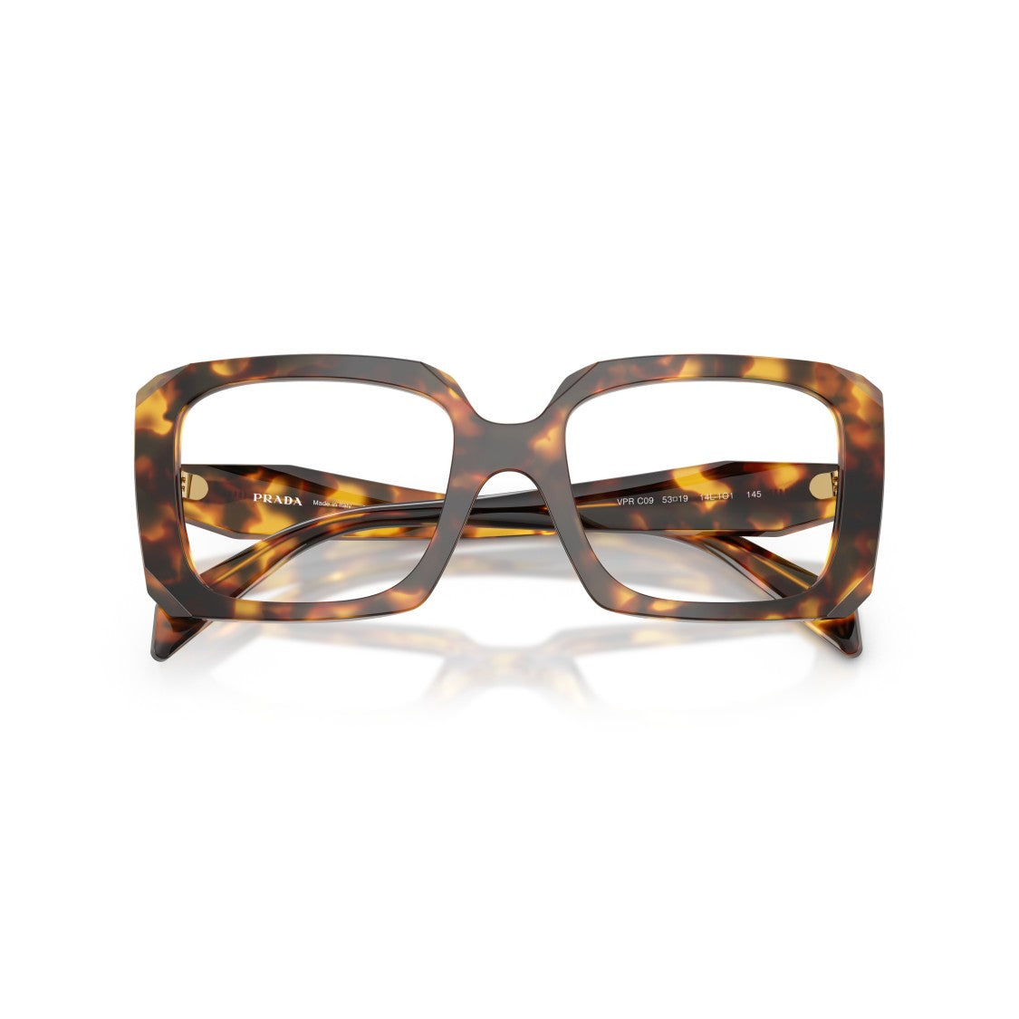 Prada 0Pr C09v Oversized Square Tortoiseshell Acetate Sunglasses