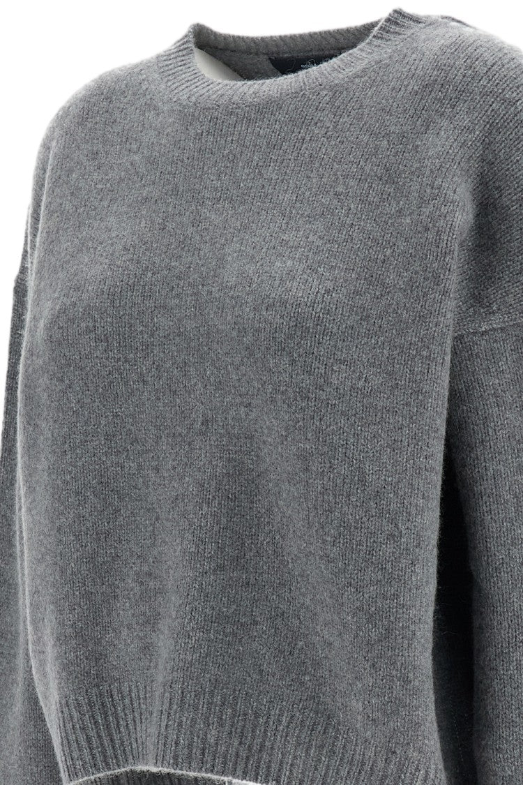 Arch4 Grey The Ivy Heavyweight Chunky-Knit Cashmere Sweater