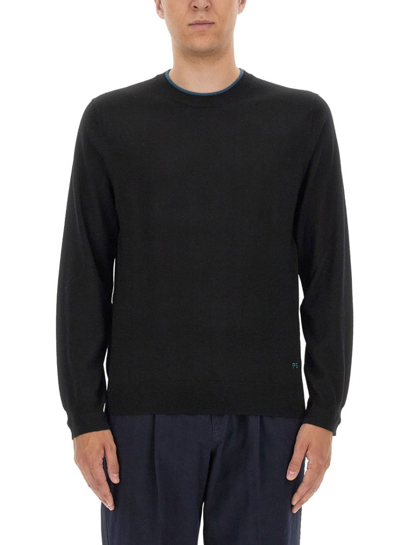 Ps Paul Smith Regular Fit Merino Wool Jersey