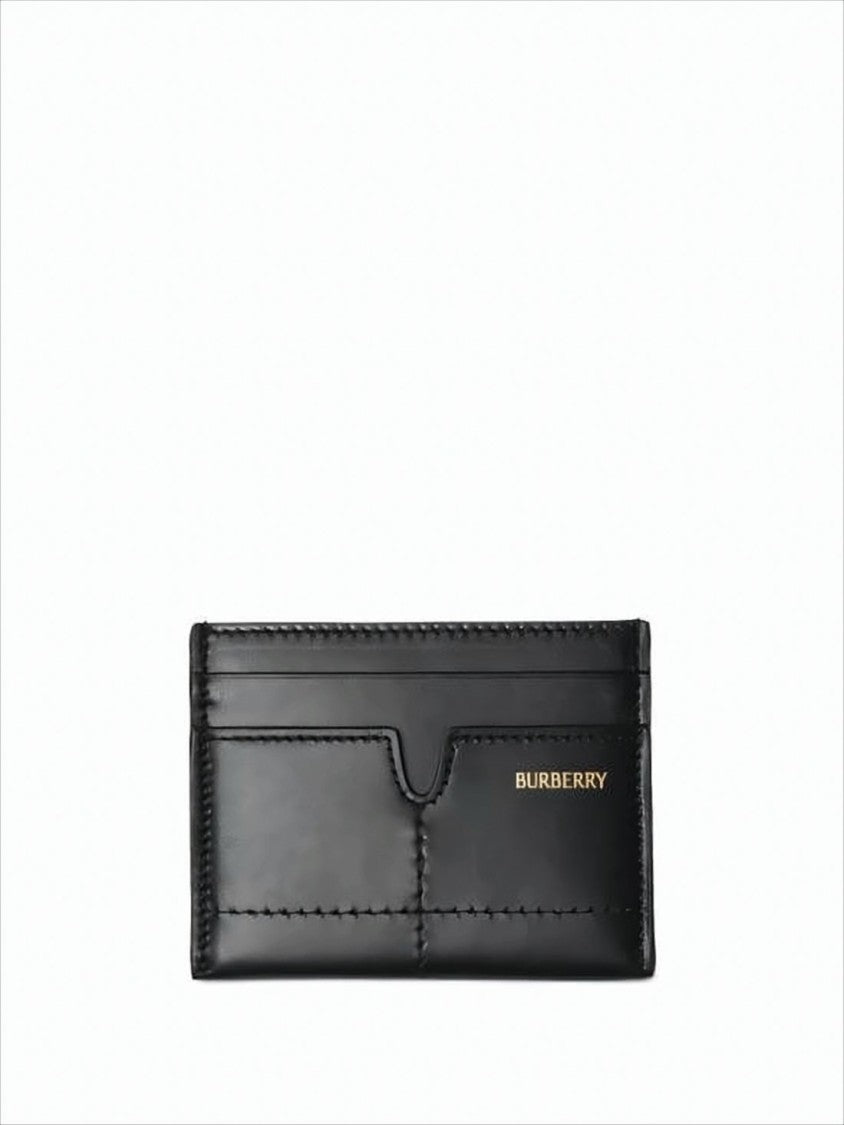 Burberry Smooth Calf Leather Card Wallet