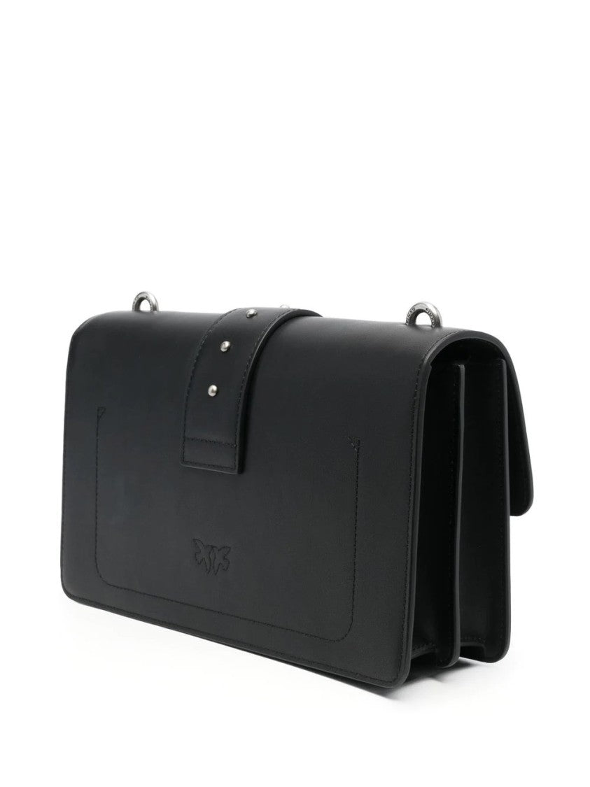 Pinko Love One Classic Black Shoulder Bag