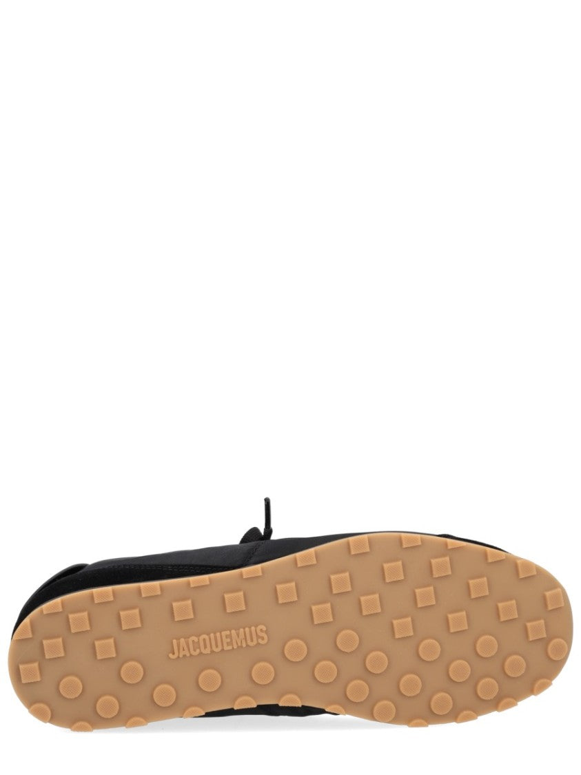 Jacquemus Smooth Suede-Textured Sneakers With Contrasting Rubber Sole