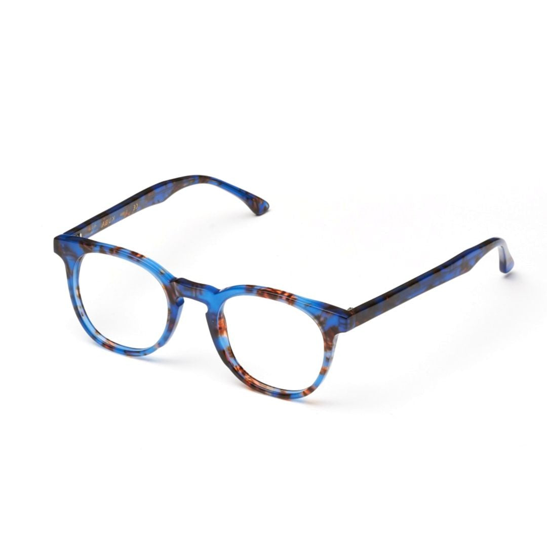 Kador Tortoiseshell Kuba Translucent Round Sunglasses